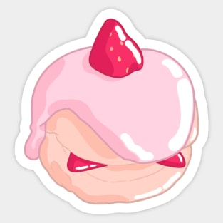 Strawberry cake Sticker